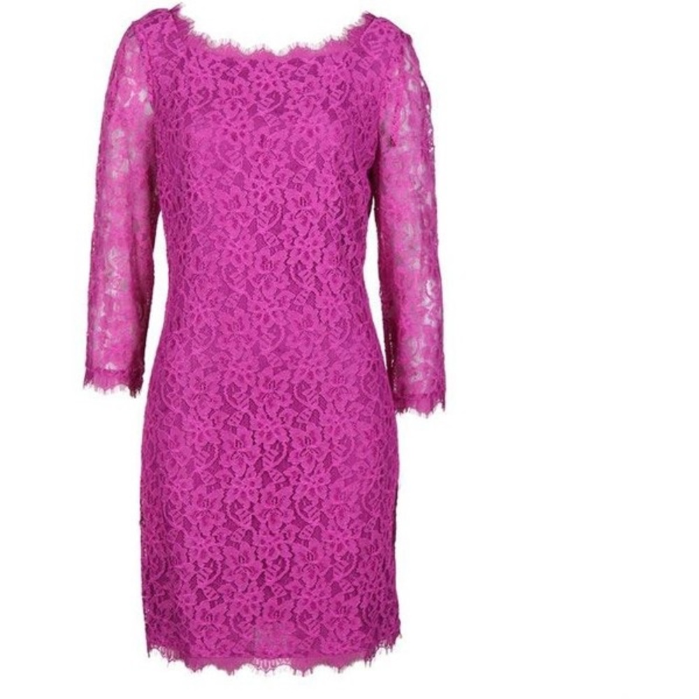 Gorgeous DVF Zarita lace Dress - Worn Once